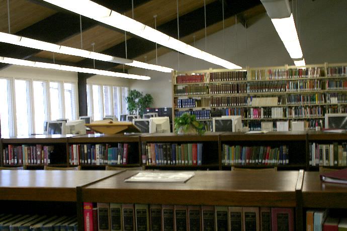 Trimble Library also offers computers for students use and a lab for instructional use.