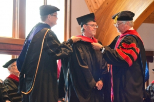 Awarding of Honorary Doctorate of Divinity