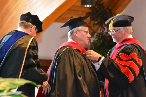 Awarding of Honorary Doctorate of Divinity