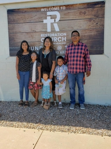 Rev. JC Nells and his family