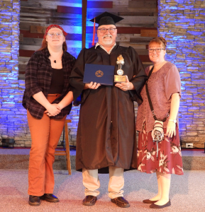 NBC Graduate Jason Bassett with Family