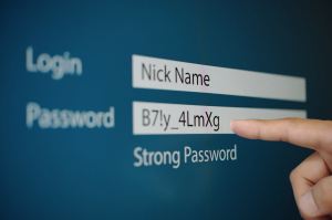 Good passwords make for a safer experience.