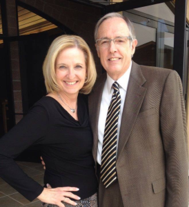 Rev. Doug Pierce with Becky, his wife of 51 years.
